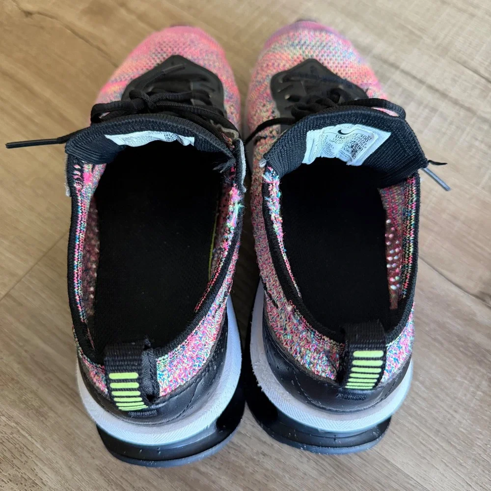 Nike Air Max Flyknit Racer Multi-Color DM9073-300 Womens 6.5 Running Shoes